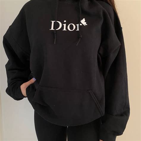 dior butterfly hoodie